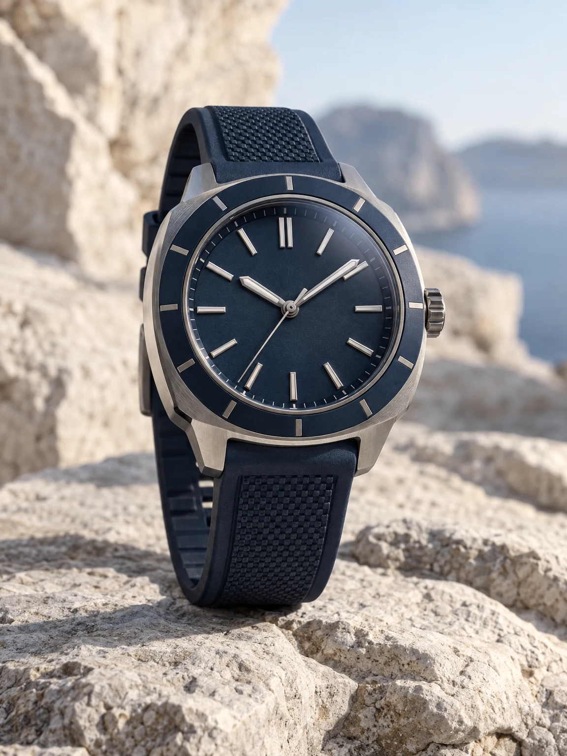 The Pelagic — Midnight blue · Rubber